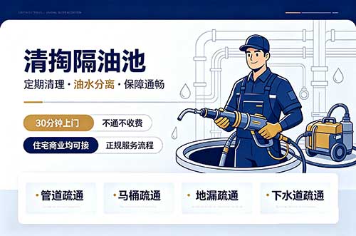 新郑清掏隔油池